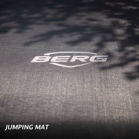 BERG - Trampoline Ultim Favorit Regular 330 Grey + Safety Net Comfort GRIS 3 - vertbaudet enfant 