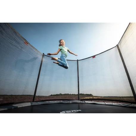 Trampoline BERG Favorit Regular 330 Grey + Safety Net Comfort GRIS 2 - vertbaudet enfant 