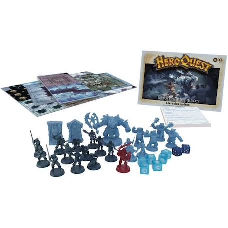 HeroQuest, extension L'horreur des glaces, à partir de 14 ans, système de jeu HeroQuest requis - Avalon Hill BLANC 3 - vertbaudet enfant 