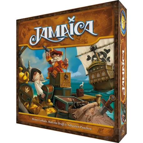 Jamaïca - ASMODEE - Édition 2021 - Jeu de plateau familial - 2 à 6 joueurs - 45 min MARRON 2 - vertbaudet enfant 