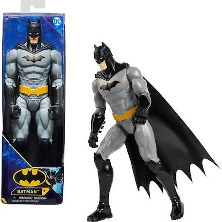 Figurine Batman Gris Rebirth 30cm - DC Comics - Univers héros GRIS 4 - vertbaudet enfant 
