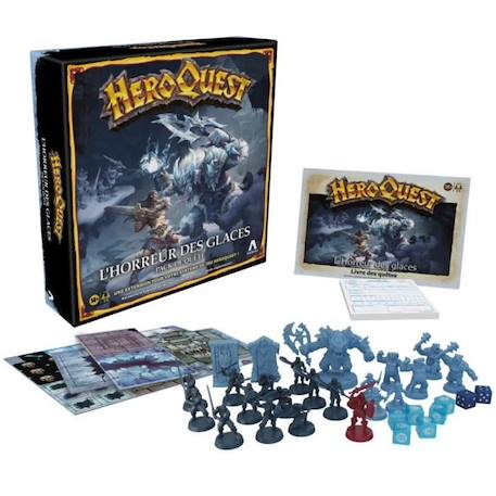 HeroQuest, extension L'horreur des glaces, à partir de 14 ans, système de jeu HeroQuest requis - Avalon Hill BLANC 2 - vertbaudet enfant 