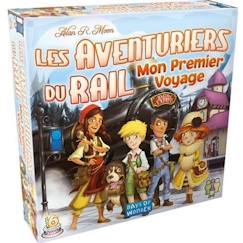 -LES AVENTURIERS DU RAIL Mon Premier Voyage - Jeu de société