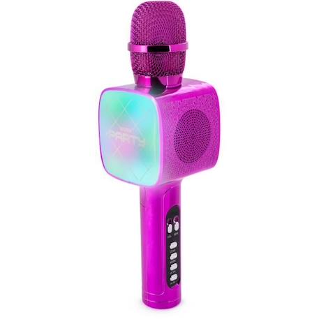 Microphone Karaoké Bluetooth - BIGBEN PARTY - Effets lumineux - Rose ROSE 3 - vertbaudet enfant 