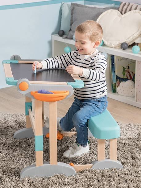 Bureau Modulo Space - SMOBY bleu 2 - vertbaudet enfant 