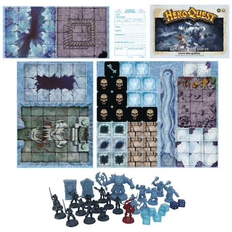 HeroQuest, extension L'horreur des glaces, à partir de 14 ans, système de jeu HeroQuest requis - Avalon Hill BLANC 4 - vertbaudet enfant 