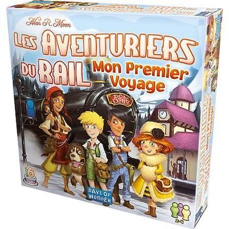 LES AVENTURIERS DU RAIL Mon Premier Voyage - Jeu de société ROUGE 4 - vertbaudet enfant 