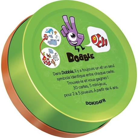 Zygomatic | Dobble : Kids - Édition 2021 | Jeu de société | À partir de 4 ans | 2 à 5 joueurs | 10 minutes VERT 4 - vertbaudet enfant 