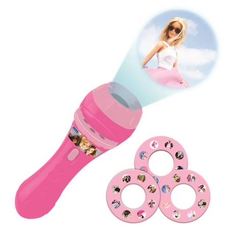 Projecteur à histoires et lampe torche Barbie ROSE 4 - vertbaudet enfant 