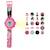 Montre digitale Barbie - LEXIBOOK - Projection 20 images - Bracelet ajustable ROSE 1 - vertbaudet enfant 