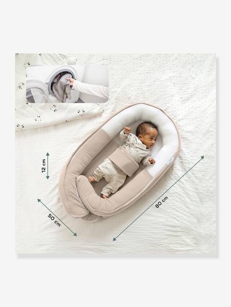 Réducteur de lit évolutif BABYMOOV Doomoo Cocoon bear grey+gris 10 - vertbaudet enfant 