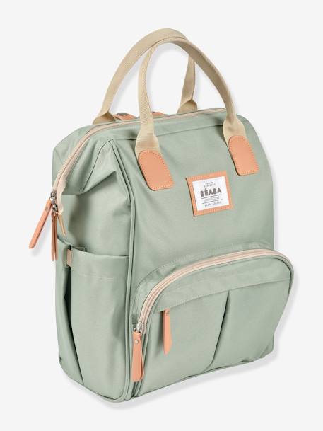 Sac à dos à langer BEABA Wellington Blue marine+Heather grey+vert sauge 19 - vertbaudet enfant 