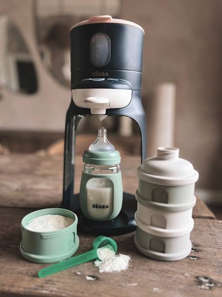 Préparateur de biberon 2 en 1 Bib'Expresso® BEABA night blue+Pine green+terracotta+white grey 1 - vertbaudet enfant 