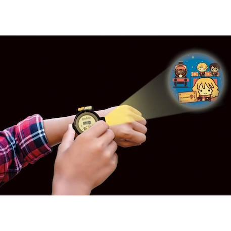 Montre digitale LEXIBOOK Harry Potter avec projection de 20 images pour enfant MARRON 4 - vertbaudet enfant 