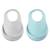 BEABA, Lot de 2 bavoirs silicone light mist/airy green VERT 2 - vertbaudet enfant 