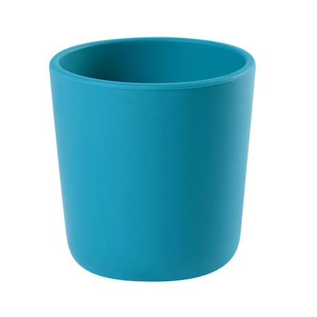 Verre Ventouse pour Enfant - BEABA - Bleu - 100% silicone - résistant - sans BPA BLEU 1 - vertbaudet enfant 