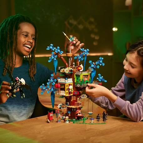 LEGO® DREAMZzz 71461 La Cabane Fantastique dans l’Arbre, Jouet, avec Minifigurines Mateo et Izzie BLANC 5 - vertbaudet enfant 