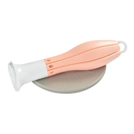 Béaba Biberonnerie Egouttoir Fleur Pliable Rose ROSE 4 - vertbaudet enfant 