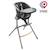 BEABA, Chaise Haute Up&Down dark grey GRIS 1 - vertbaudet enfant 