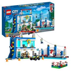 -LEGO® City 60372 Le Centre d’Entraînement de la Police, avec Figurine de Cheval, Jouet Voiture