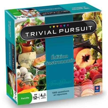 Winning Moves - Trivial Pursuit Gastronomie BLEU 2 - vertbaudet enfant 