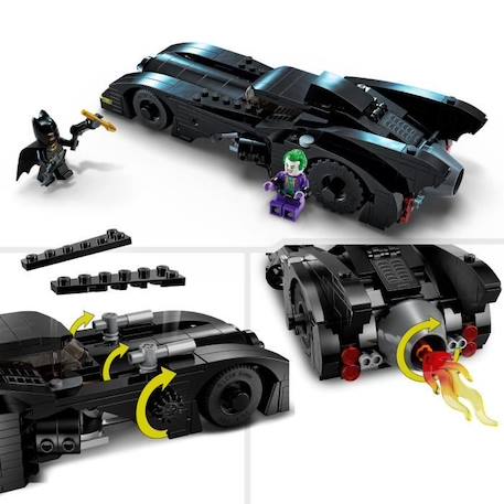 LEGO® DC 76224 La Batmobile : Poursuite entre Batman et le Joker, Jouet de Voiture Batmobile, avec Figurines BLANC 3 - vertbaudet enfant 
