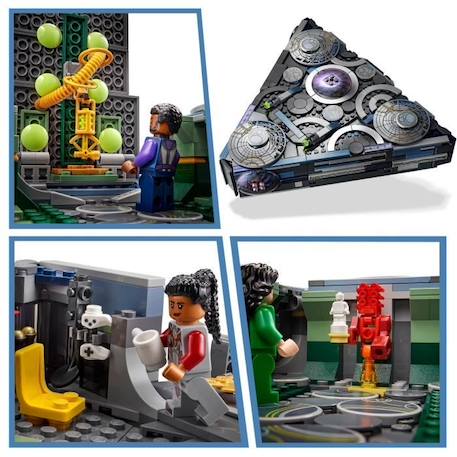 LEGO® 76156 Marvel L’ascension du Domo, Jouet de Construction Vaisseau Spatial Super-Héros du Film Les Éternels GRIS 3 - vertbaudet enfant 