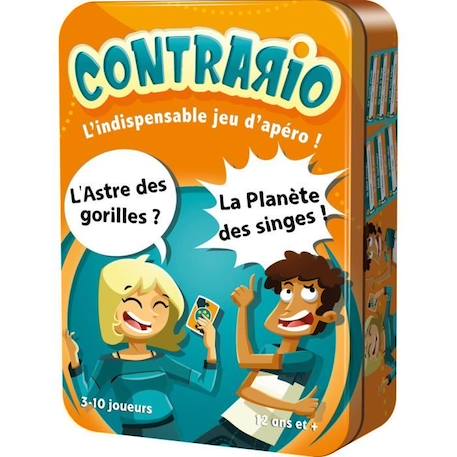 Jeu de société Contrario ASMODEE Cocktail Games - Devinez les expressions et les titres de films détournés BLANC 1 - vertbaudet enfant 