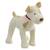 Peluche Chien Eliot Egmont Toys 23 cm - Look Vintage - Doux et Câlin - Pour Enfant BLANC 1 - vertbaudet enfant 