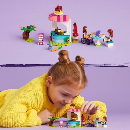 LEGO® Friends 41753 La Crêperie, Jouet Créatif  avec Figurine de Lapin, Cadeau Enfants 6 Ans BLANC 6 - vertbaudet enfant 