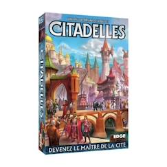 -Jeu de société - EDGE - Citadelles quatrième édition - Bluff et stratégie - 2 à 8 joueurs