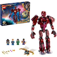 Jouet-LEGO® 76155 Marvel Les Éternels Dans l’Ombre d’Arishem, Kit de Construction Super-Héros pour Enfants dès 7 ans