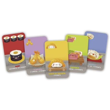 Cocktail Games - Sushi Go! - Jeu de société - À partir de 8 ans - 2 à 5 joueurs - 15 minutes VIOLET 2 - vertbaudet enfant 