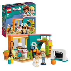 Jouet-Jeux d'imagination-LEGO® Friends 41754 La Chambre de Léo, Jouet sur la Pâtisserie, avec Mini-Poupée