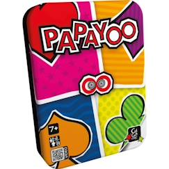 Jouet-Jeux de société-Jeux classiques et de réflexion-Jeu de cartes Papayoo - GIGAMIC - Pour enfants à partir de 7 ans - Jeu d'ambiance