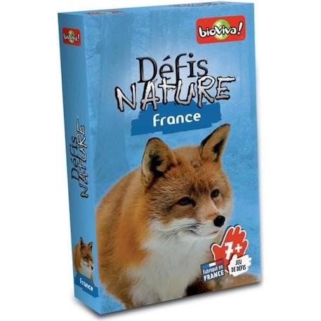 Jeu de questions-réponses BIOVIVA Défis Nature - France pour enfants de 7 ans et plus BLEU 1 - vertbaudet enfant 