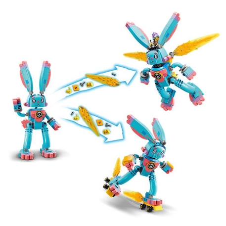 LEGO® DREAMZzz 71453 Izzie et Bunchu le Lapin, Jouet avec Figurines de la Série TV BLANC 3 - vertbaudet enfant 