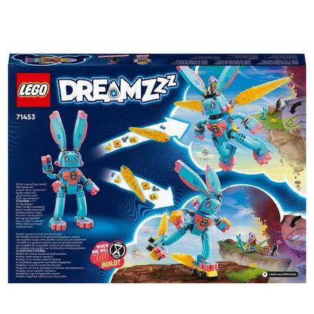 LEGO® DREAMZzz 71453 Izzie et Bunchu le Lapin, Jouet avec Figurines de la Série TV BLANC 6 - vertbaudet enfant 