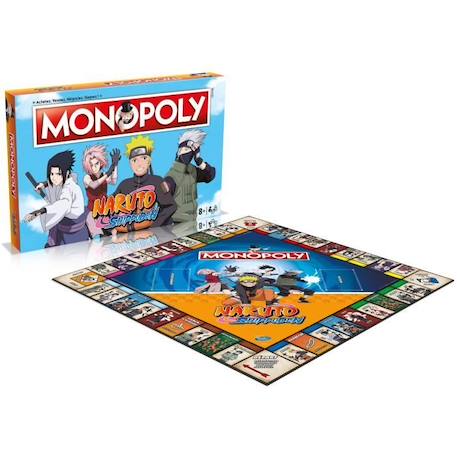 MONOPOLY Naruto - Jeu de société BLEU 5 - vertbaudet enfant 