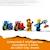 LEGO® City Stuntz 60360 Le Défi de Cascade : les Cercles Rotatifs, Jouet Moto pour 1 ou 2 Joueurs ORANGE 4 - vertbaudet enfant 