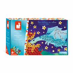 Kit loisir créatif enfant - Janod - Les Ateliers Du Calme - Sequins À Coller Dragons - Dès 6 ans  - vertbaudet enfant