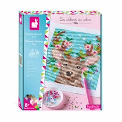 Kit créatif Janod - Peinture Diamant Cerf - Enfant dès 8 ans  - vertbaudet enfant