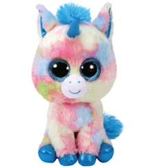 Jouet-Premier âge-Peluches-Peluche licorne TY TY37261 Beanie boo's medium Blitz - Gris - 23 cm - Enfant - Intérieur