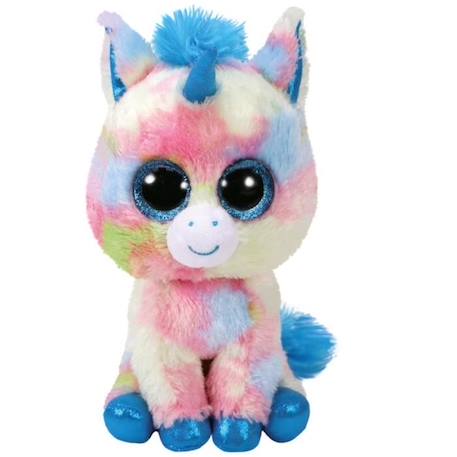 Peluche licorne TY TY37261 Beanie boo's medium Blitz - Gris - 23 cm - Enfant - Intérieur GRIS 1 - vertbaudet enfant 