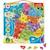 Puzzle France Magnétique 93 pcs (bois) - JANOD - Nouvelles régions 2016 - Dès 7 ans ROUGE 1 - vertbaudet enfant 