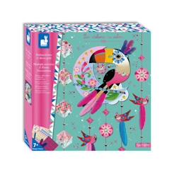 Jouet-Activités artistiques et musicales-Janod - Kit Créatif - Coffret Multi-Activités 11 Décos Girly - Dès 7 ans