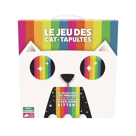 Jeu des Cat-Tapultes- Asmodee JAUNE 1 - vertbaudet enfant 