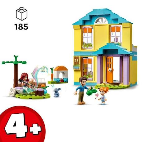 LEGO Friends 41724 La Maison de Paisley, Jouet Enfants 4 Ans, avec Accessoires, et Mini-Poupées JAUNE 2 - vertbaudet enfant 