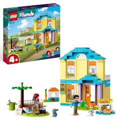 Jouet-LEGO Friends 41724 La Maison de Paisley, Jouet Enfants 4 Ans, avec Accessoires, et Mini-Poupées
