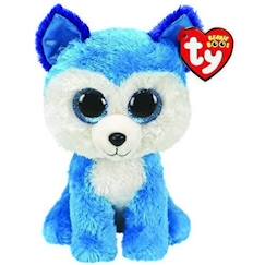 Jouet-Ty - Beanie Boo's - Peluche Prince le Chien Husky 15 cm